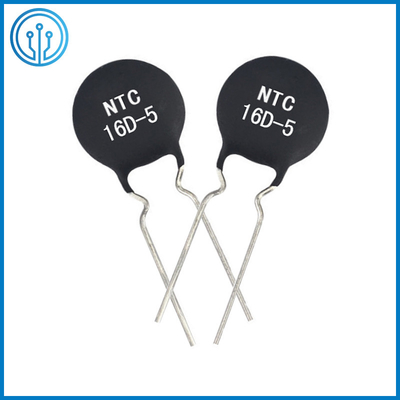 2Pin Radial Leaded NTC กระแสไฟจำกัด Thermistor 18D-5 16D-5 16Ohm 5mm 0.6A