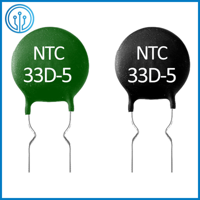 ตัวต้านทาน NTC Thermistor 33D-5 0.5A 33 Ohm Inrush Limiter Temperature Sensors 50D-5
