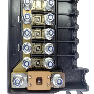 ZC-1M7S Cross Heavy Duty Power Distribution DC 7 Way MIDI Fuse Box MEGA Fuse Block Holder สําหรับรถ RV รถ เรือ บัสอุปกรณ์เสริม