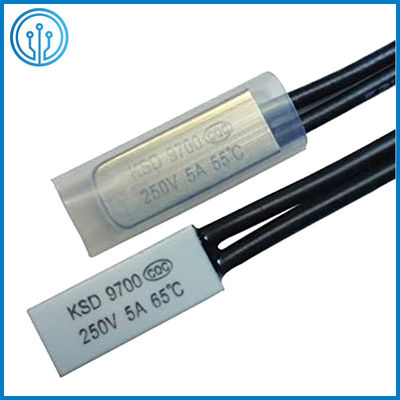 KSD9700 สวิตช์อุณหภูมิ Bimetal พลาสติก AC125V Bimetal Thermostat Temperature Control