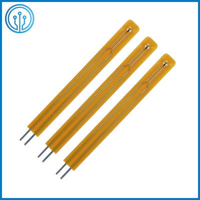 10K Low Profile Polyimide ห่อหุ้มฟิล์มบาง NTC Thermistor 50mm Length